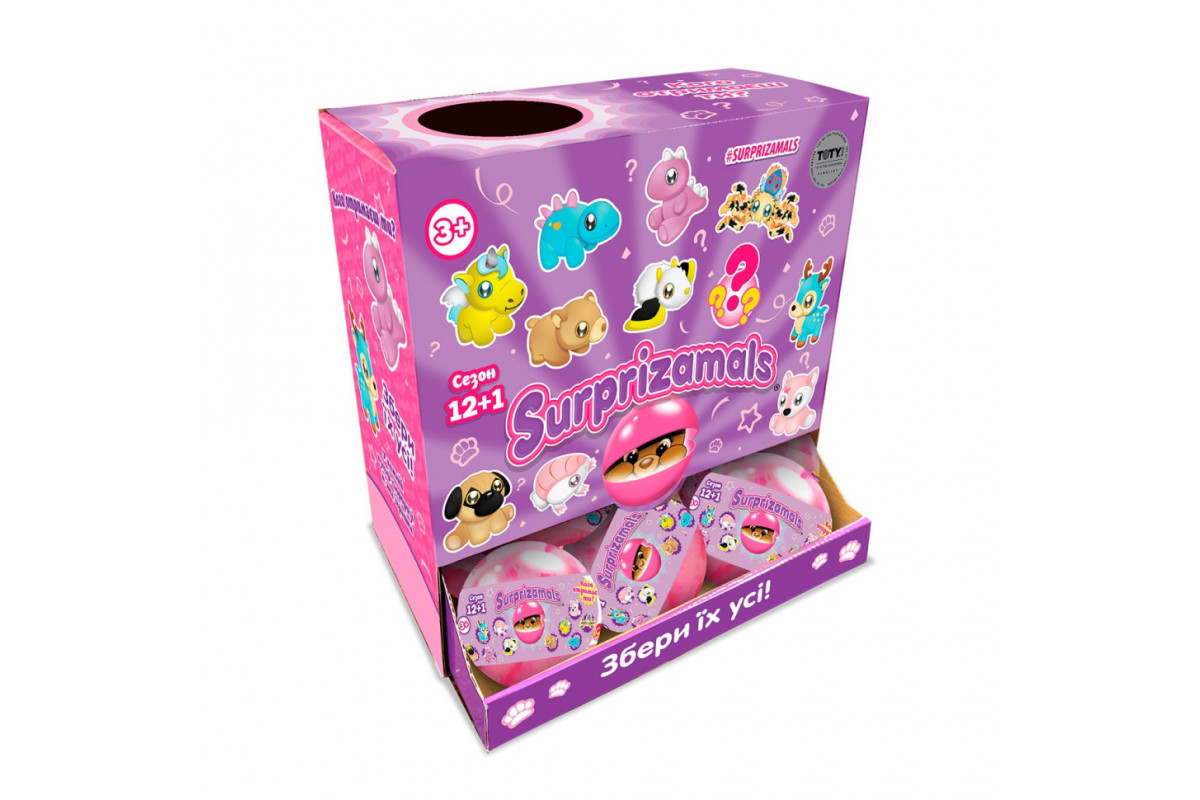 Мягкая игрушка-сюрприз Surprizamals SU03254 в ассортименте