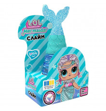 Іграшка-антистрес слайм Русалка Блакитна L.O.L. Surprise! LOL80196 з браслетом