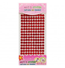 Полубусины наклейки Планшетка-№33, 8 мм, на планшетке 130 шт