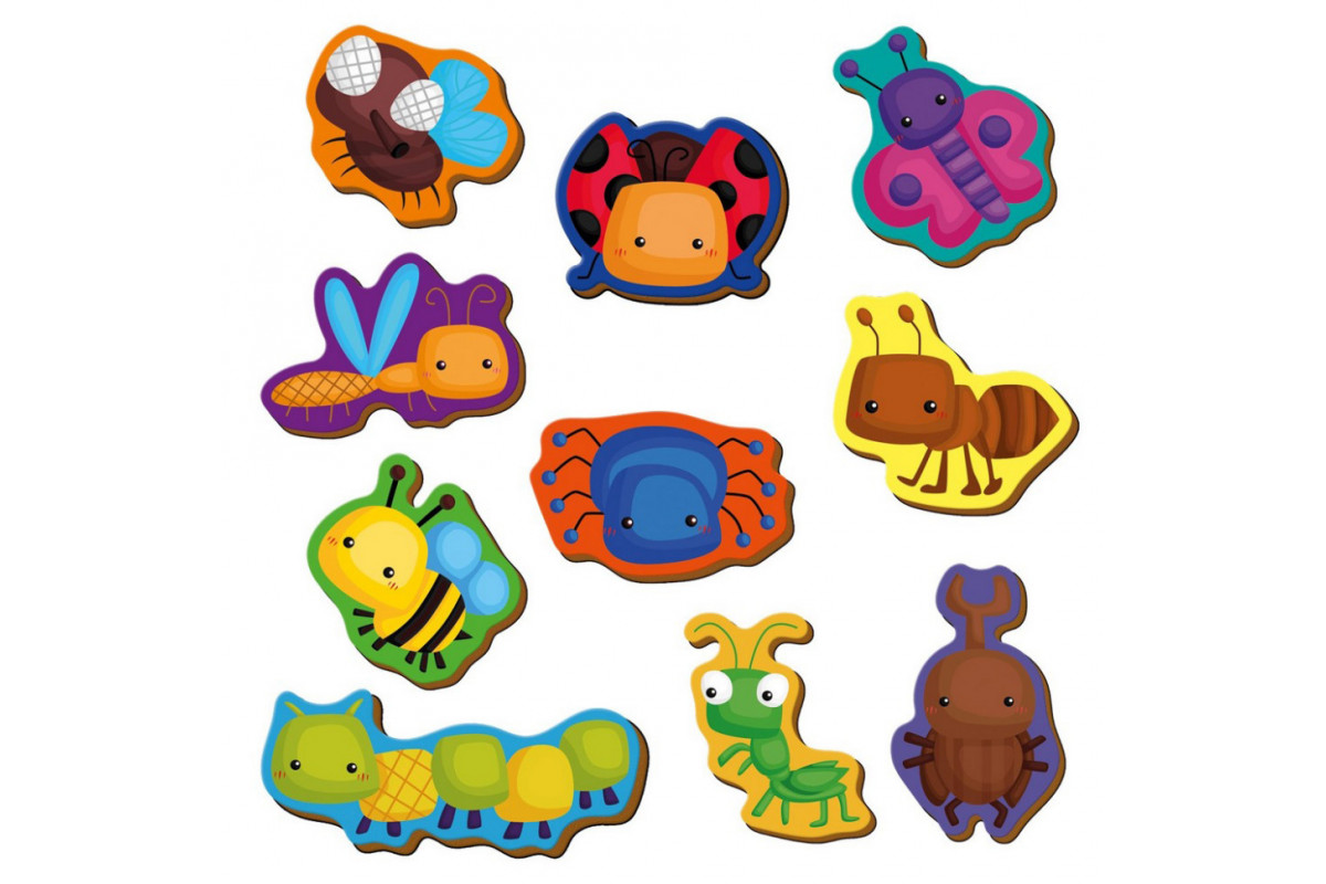 Детский набор магнитов "Насекомые" VT3106-32, 10 магнитов