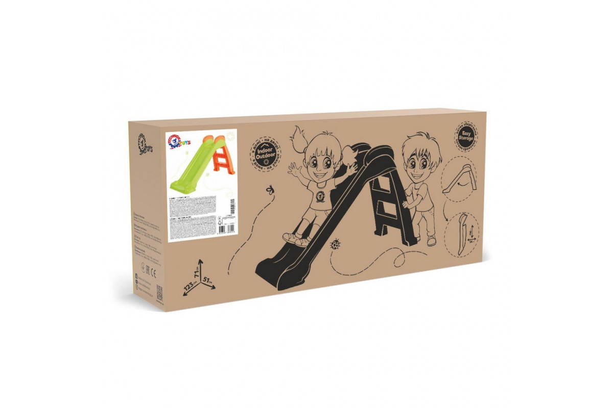 Дитяча "Гірка" ТехноК 8058TXK довжина спуску 120 см