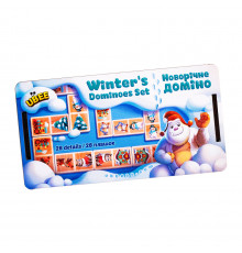 Настільна гра "Новорічне доміно" (ПСД242) PSD242, 28 плашок