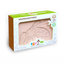 Деревянный пазл "Пчела" Igrow IGT-001 в рамке