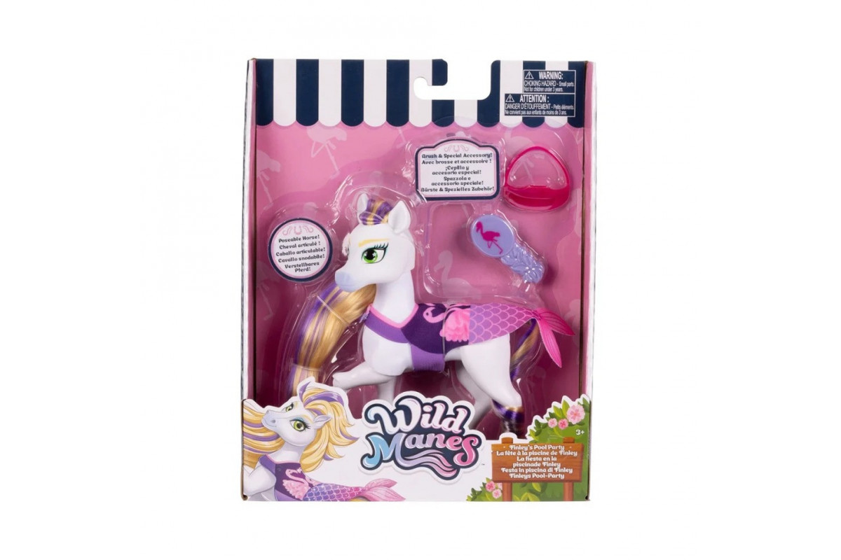 Ігрова фігурка "Вечірка конячки Фінлі" Wild Manes 723364 фігурка та аксесуари