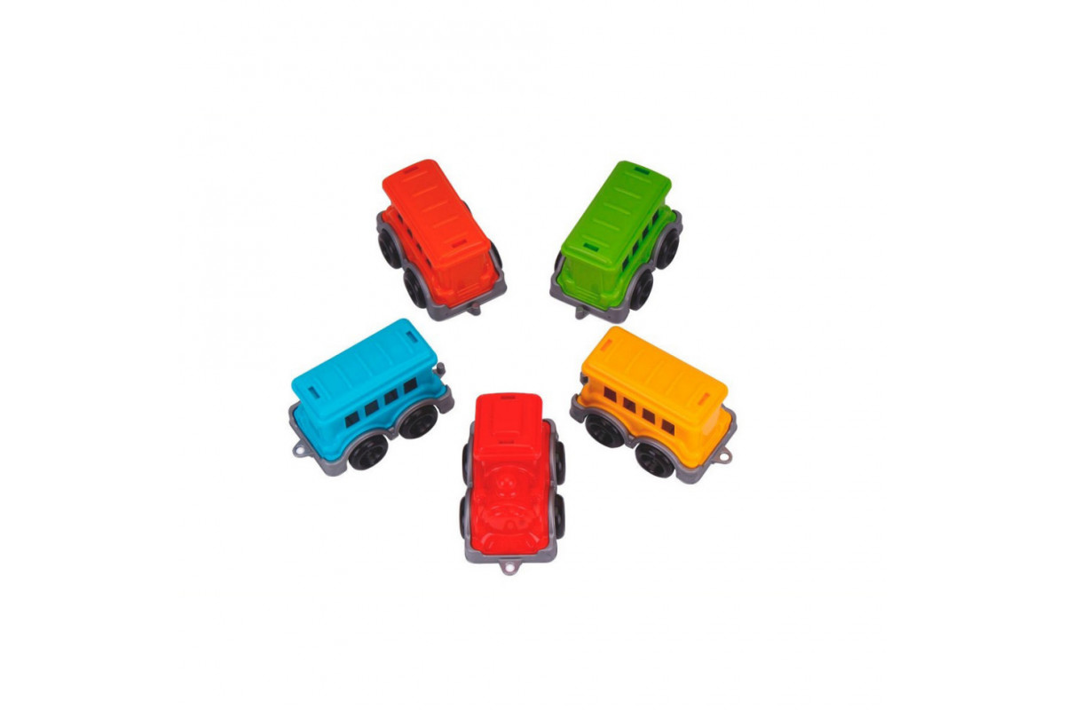 Дитячий ігровий набір "Поїзд Міні" 9116TXK 1 поїзд, 4 вагончики