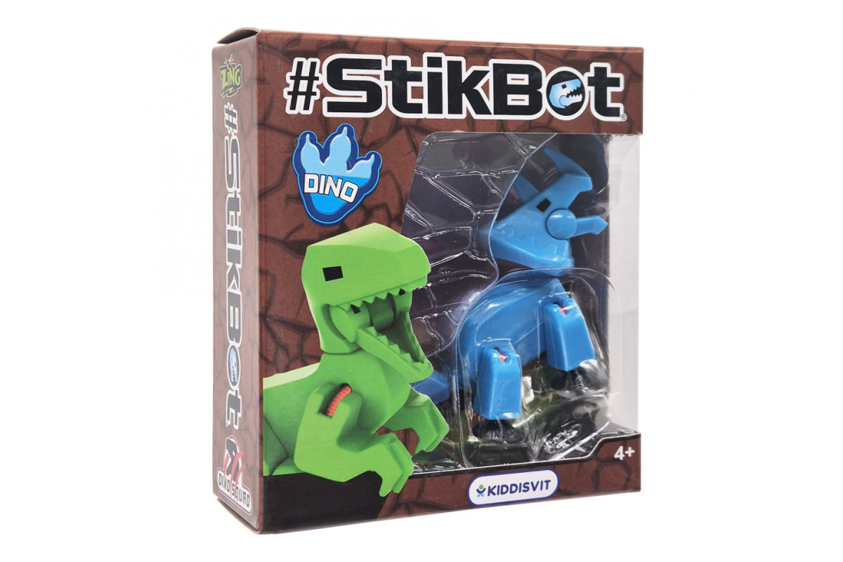 Фігурка для анімаційної творчості Трицератопс Stikbot TST622DN_UAKD-2(Blue)