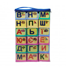 Детские развивающие кубики "Азбука" 70576 на укр. языке