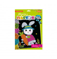 Набор для творчества мозаика из пайеток "Зайчик" НТ-28-12