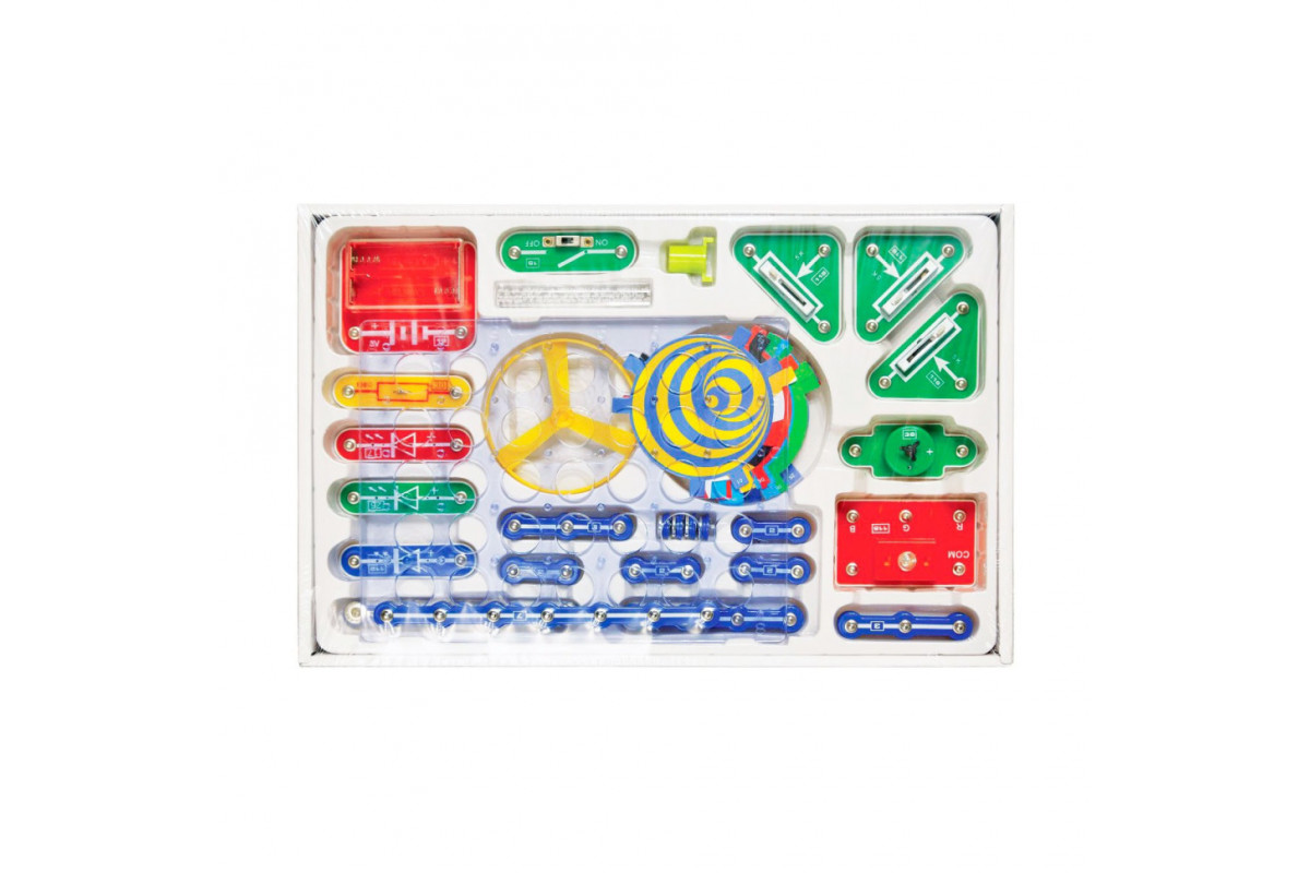 Электронный конструктор "Свет и цвет RGB" DOKA D70700 со светом