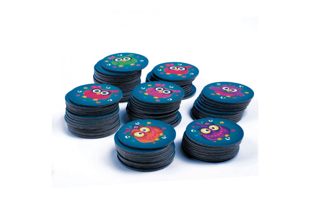 Детская настольная игра "Игривые совы, вижу слово!" VT8033-08, 99 фишек