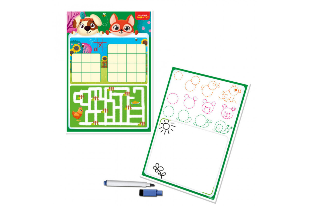 Доска-тренажер "Развлекательная" Vladi Toys VT5010-30 (укр)