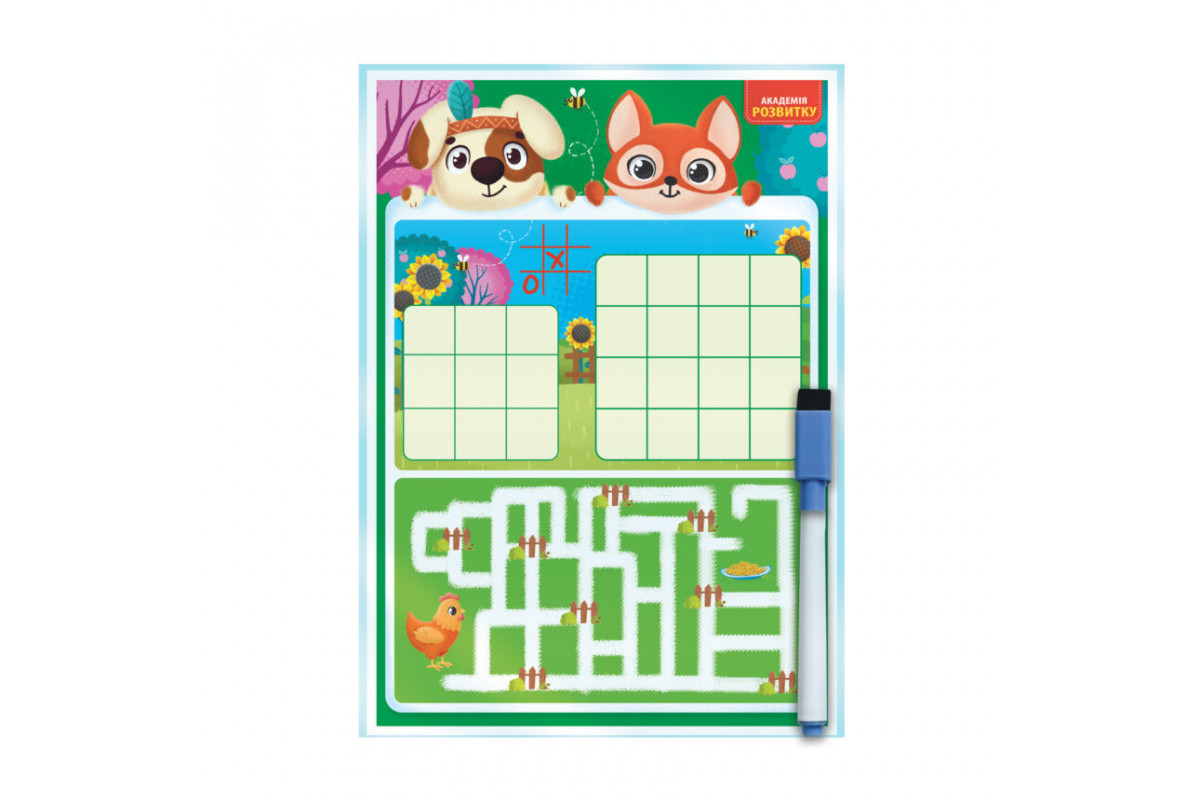 Доска-тренажер "Развлекательная" Vladi Toys VT5010-30 (укр)