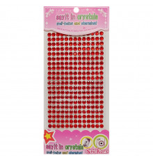 Полубусины наклейки Планшетка-№40, 6 мм, на планшетке 260 шт