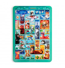 Деревянный сортер "Тетрис большой - Котики" (ПСД125) PSD125