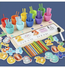 Деревянная Логическая игра "Математика" 58602