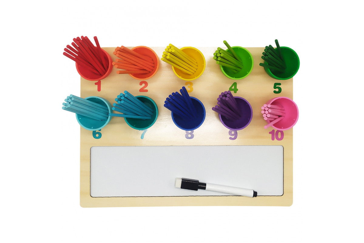 Дерев'яна Логічна гра "Математика" 58602