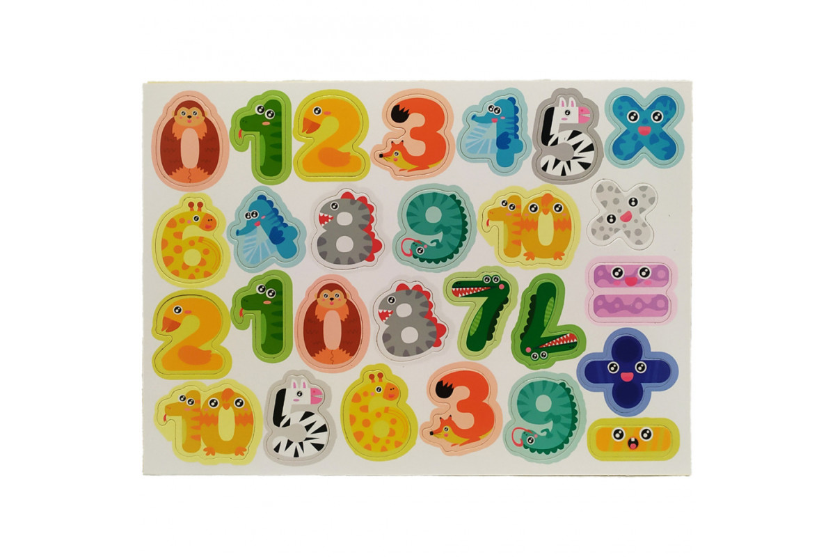 Дерев'яна Логічна гра "Математика" 58602