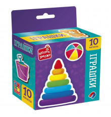 Детский набор магнитов "Игрушки" VT3106-33, 10 магнитов