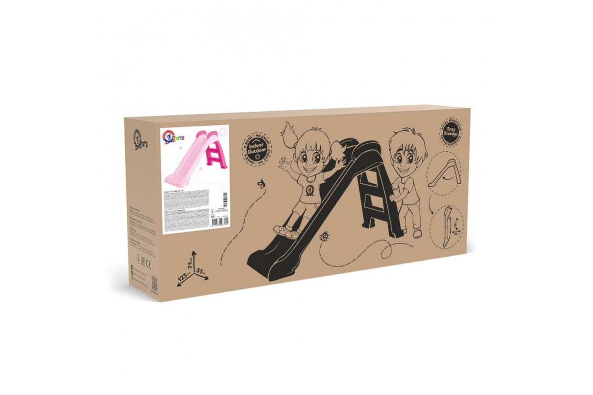 Дитяча " Гірка"  ТехноК 8041TXK довжина спуску 120 см