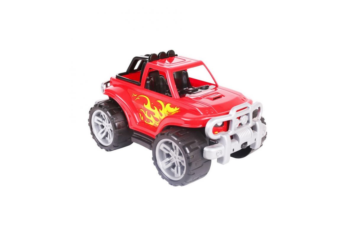 Дитяча машинка "Позашляховик Race" ТехноК 3466TXK  Червоний