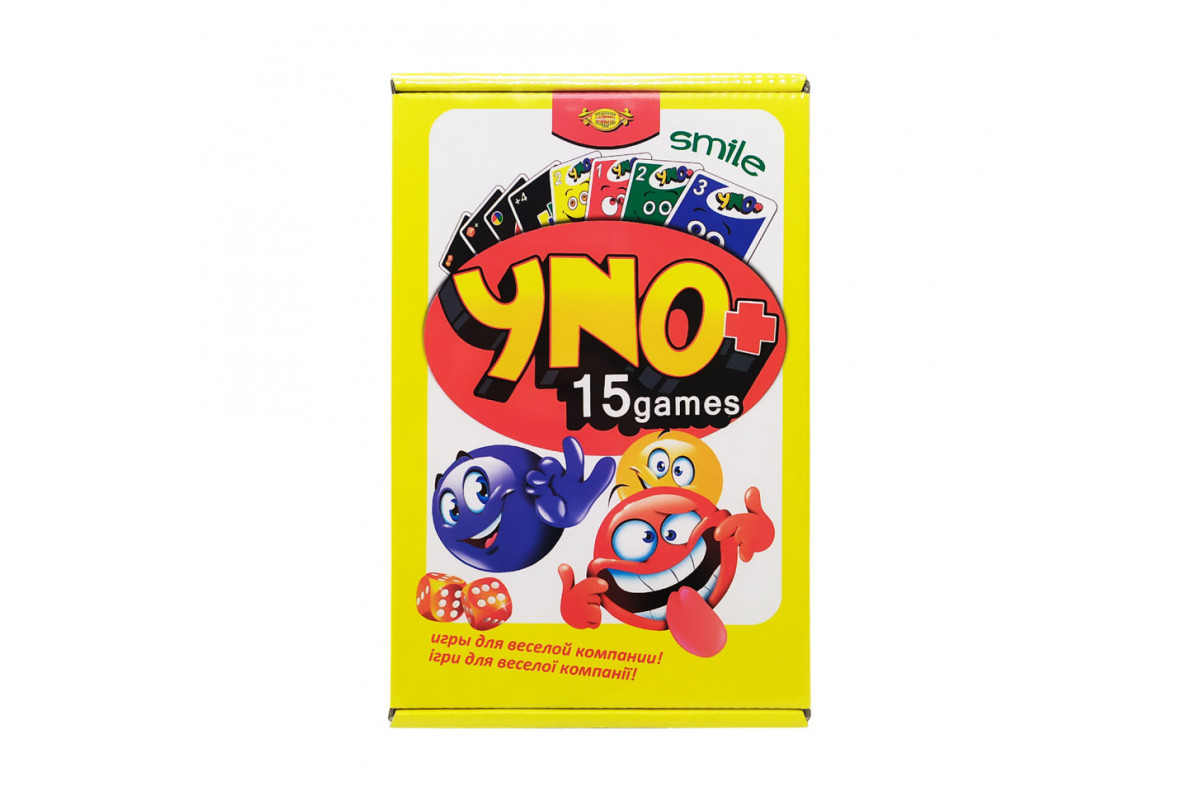 Карточная игра "УНО +" (МКЗ0809) MKZ0809