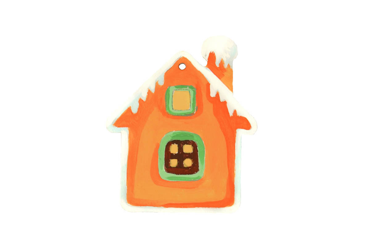 Набор для творчества новогодний Роспись акриловыми красками "Пряники" Умняшка НГ-002/3