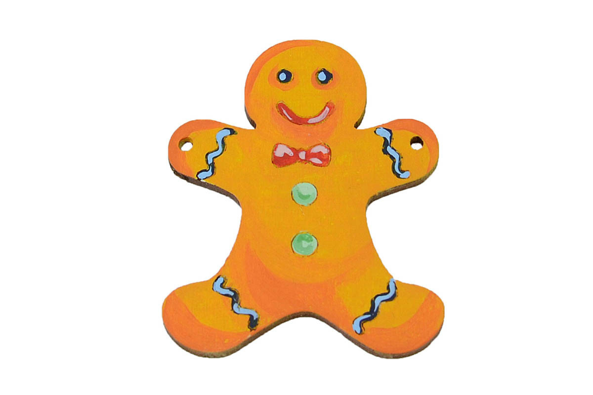 Набор для творчества новогодний Роспись акриловыми красками "Пряники" Умняшка НГ-002/3