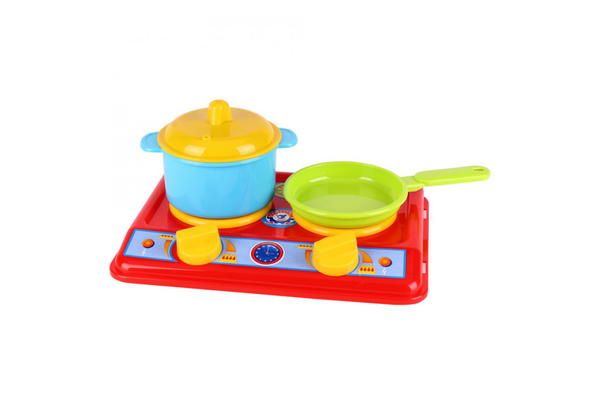 Игровой набор Кухня "Галинка 2" 1578TXK плита, кастрюля, сковородка