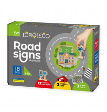 Детская игра учебно-познавательная  "Дорожные знаки" Igroteco 900149