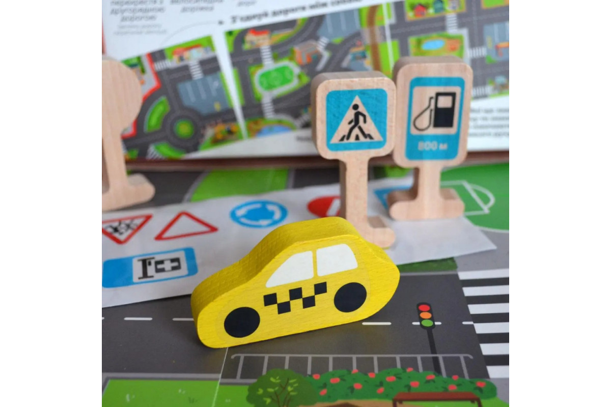 Детская игра учебно-познавательная  "Дорожные знаки" Igroteco 900149