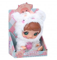 Дитяча м'яка іграшка-брелок "Lovely Baby" 6053a(White)