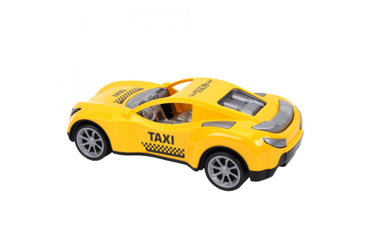 Дитяча іграшка "Таксі спорткар" 7495TXK сітка, жовтий