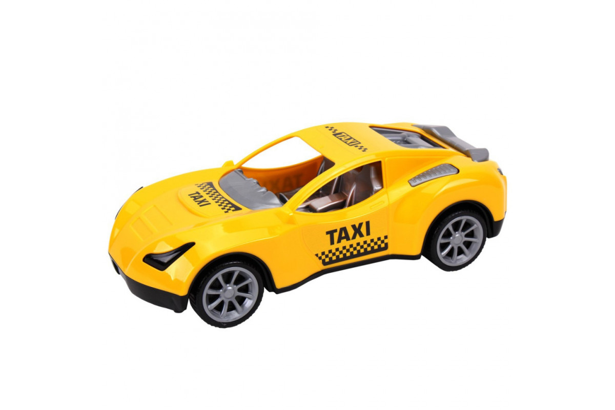 Дитяча іграшка "Таксі спорткар" 7495TXK сітка, жовтий