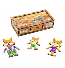 Деревянная настольная игра Лисички Puz-42121