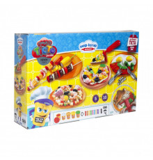 Набір для творчості "Тісто для ліплення" Master Do" Шеф-кухар Піца велика TMD-09-01U з інструментами