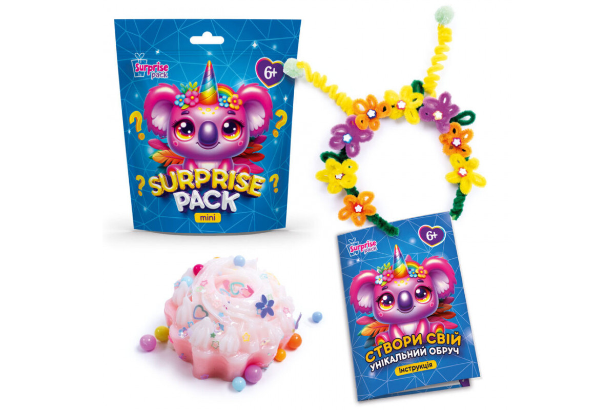 Набор для творчества с сюрпризом "Surprise Pack Mini 5" VT8040-05 цветочный обруч