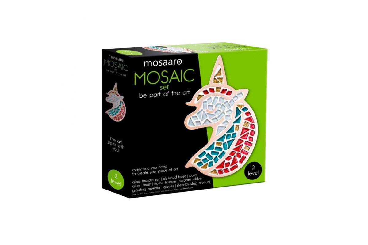 Детский набор для творчества хрустальная мозаика "Единорог" MA2002