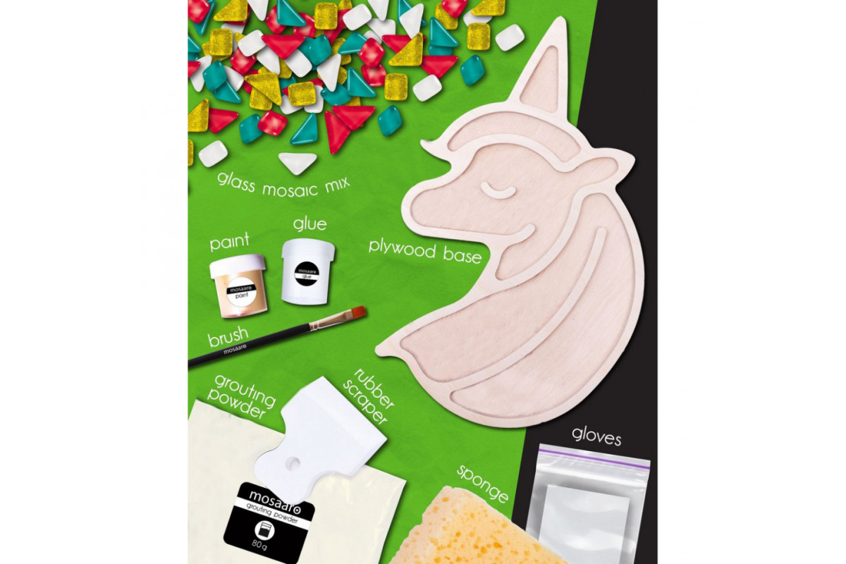 Детский набор для творчества хрустальная мозаика "Единорог" MA2002