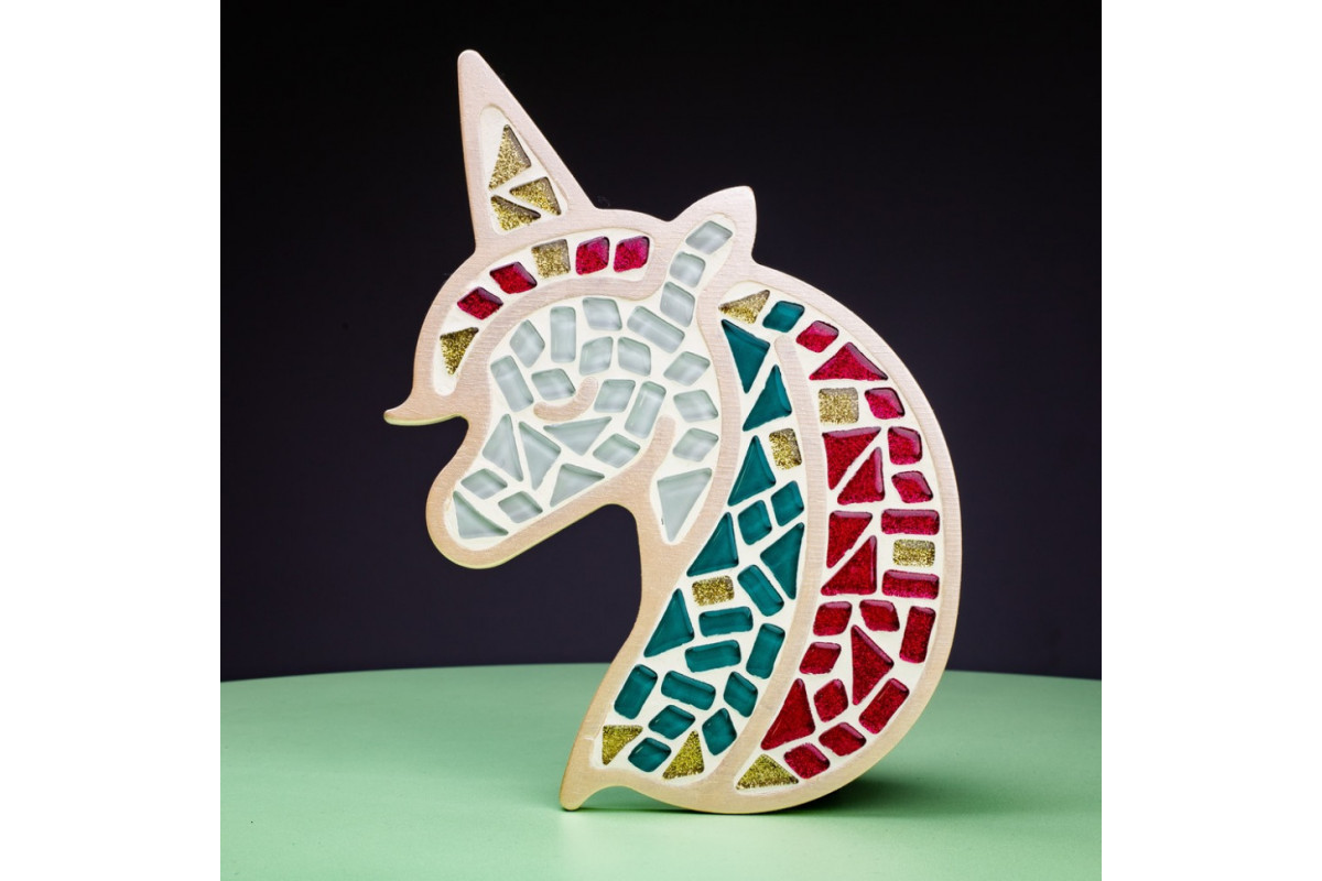 Детский набор для творчества хрустальная мозаика "Единорог" MA2002