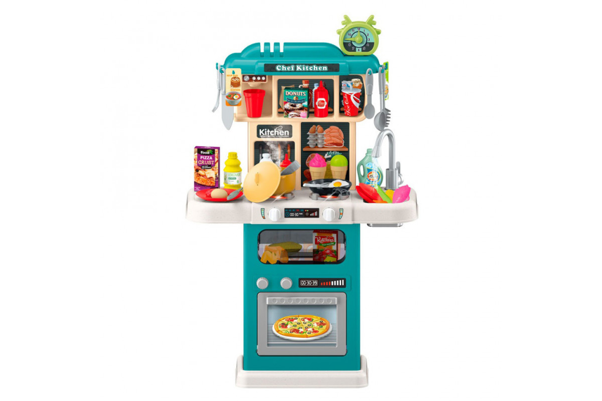 Детская игрушечная кухня 922-184 плита, мойка-льется вода, звук, свет