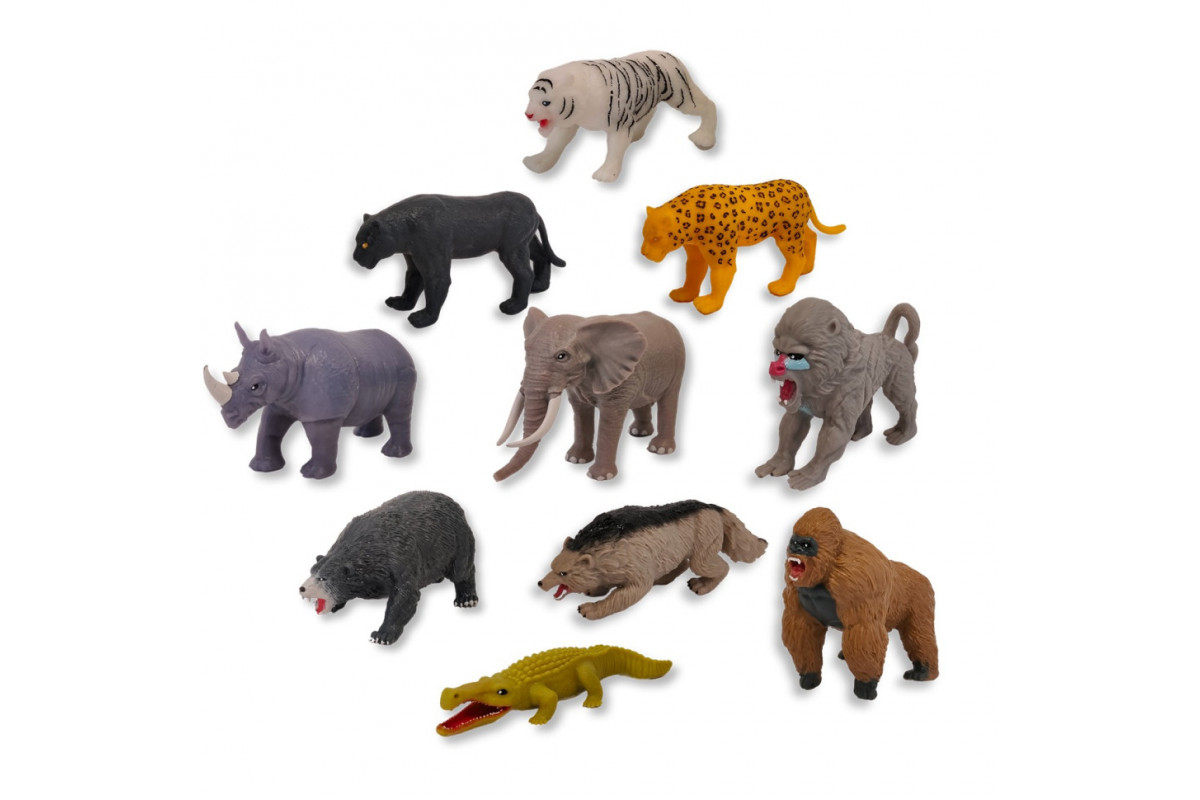Стретч-игрушка "Хищники джунглей" #sbabam 30/CN23 в виде животного