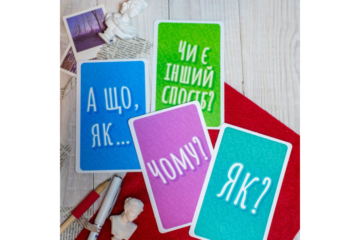 Психологическая игра для занятий с детьми "Я мыслю, значит действую!" 10156045, 30 карточек