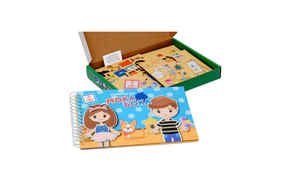 Розвиваюча іграшка "Мока Бока Будиночок" Puz-88892, 103 деталі