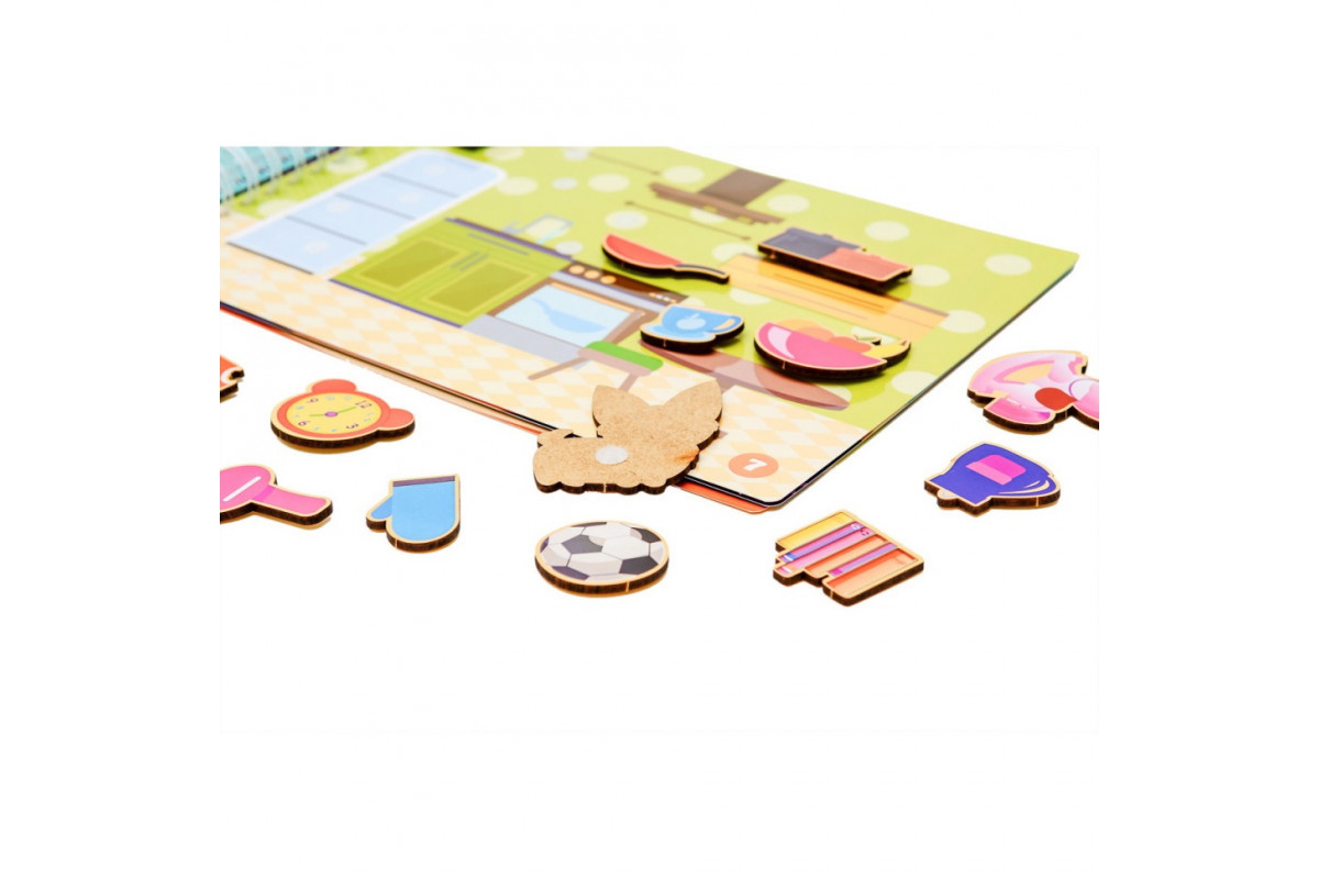 Розвиваюча іграшка "Мока Бока Будиночок" Puz-88892, 103 деталі