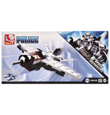 Детский конструктор Полицейская серия Police SLUBAN M38-B0635-2, 65 деталей