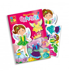 Магнитная игра для детей "Фея" в папке Vladi Toys VT3204-28 (укр)