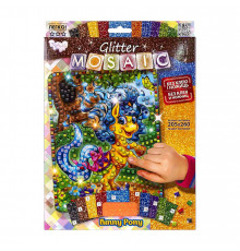 Креативное творчество "Glitter Mosaic Funny Pony" БМ-03-07 блестящая мозаика