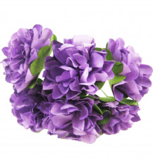 Декоративные цветы для творчества KV-720 пучок 6 штук