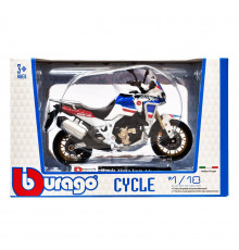 Детская модель Мотоцикла "Honda Africa Twin Adventure" Bburago 18-51030-3 масштаб 1:18