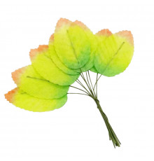 Декоративные листочки для творчества ЕД-548, 10 листочков